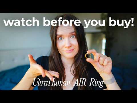 6 MONTHS of UltraHuman AIR Fitness Tracking Ring - In Depth HONEST Review After Months of Daily Use