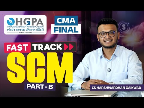 CMA FINAL SCM I Learning Curve I Lec 1 I CS.HARSHWARDHAN GAIKWAD | HGPA Classes