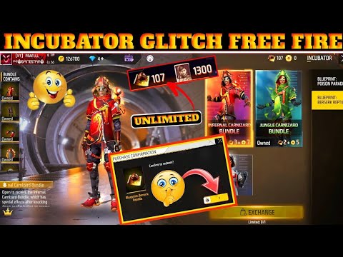 free fire new incubator gleach trick #freefireshorts #freefire #shorts #trending