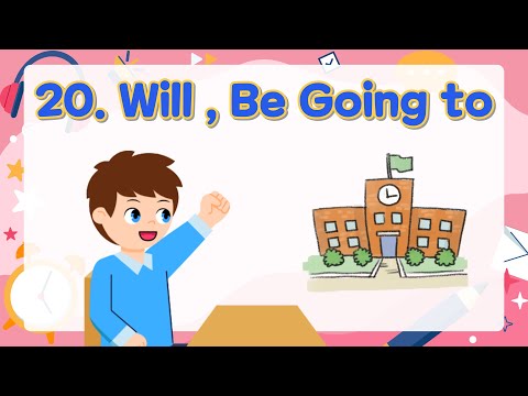 20. Future Tense | Will | Be Going To | Basic English Grammar for Kids | Grammar Tips