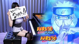 NARUTO -ナルト- 20周年記念『ROAD OF NARUTO』メドレー🍥Ru's Piano