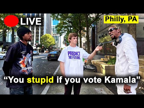 IRL ASKING Critical Voters in Philadelphia Who They Are Voting For