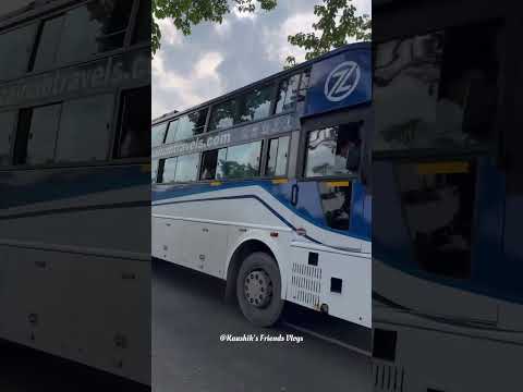 BharatBenz Sleeper Bus Running from Bomdila 🔁Siliguri 😍 #shorts #trending