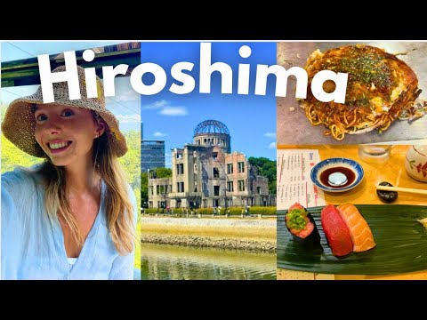 Hiroshima Vlog 🇯🇵 (Atomic Bomb Dome, Peace Memorial Museum, Okonomiyaki, Cat Cafe)