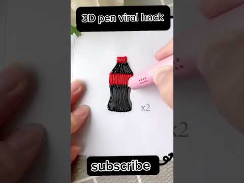 DIY 3D pen saketch/#shorts#3dpen