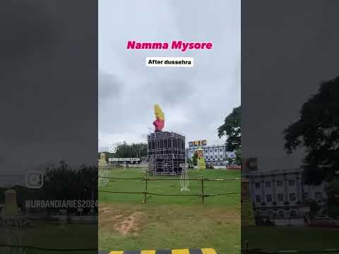 Mysore after desera #mysore #travel #youtube #youtubeshorts