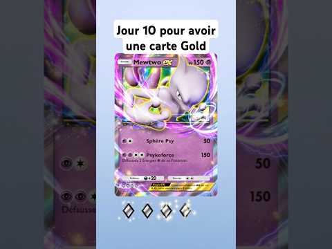 Jour 10 pour avoir une carte Gold ! #pokemon #foryou