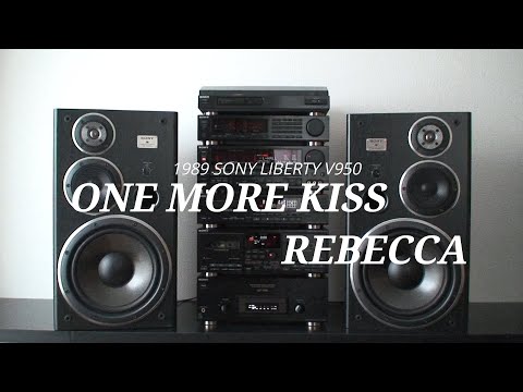 1989年 バブルコンポ SONY リバティーV950で聴きたい！ONE MORE KISS/REBECCA