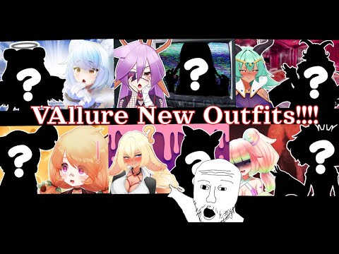 ALL VAllure Halloween Outfit Reveals!