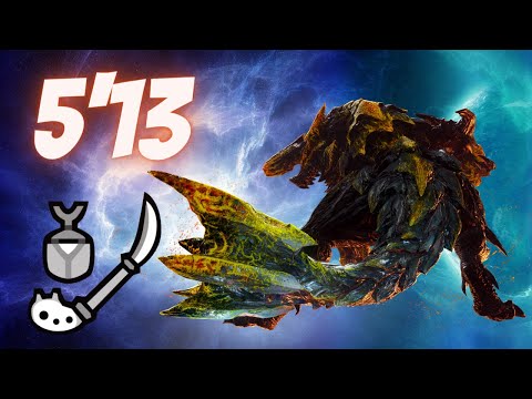 MHW Iceborne Raging Brachydios 5'13 Insect Glaive