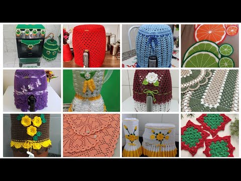 Ideas de patrones de crochet a mano muy impresionantes para decoraciones del hogar