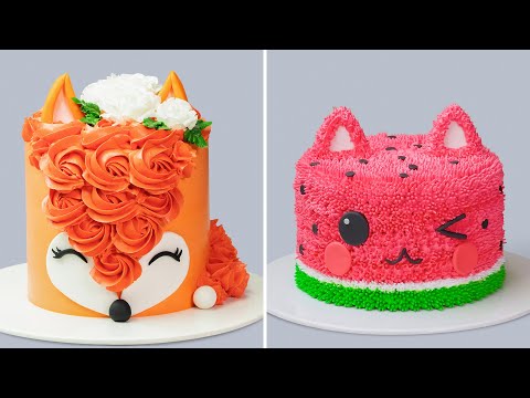 Awesome Animals Cake Decorating Ideas You'll Love | Easy Birthday Cake Tutorials | Yummy Cake