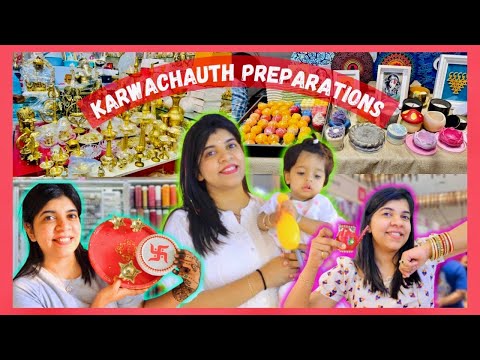 Karwachauth Shopping ! First time celebrated Kojagiri ! Mehndi ! Pooja Shopping