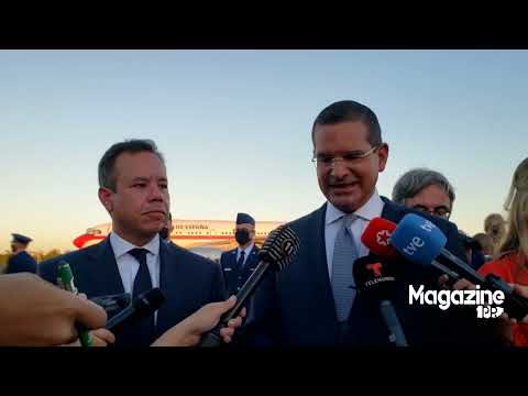 MS  Felipe VI en la visita a Pueto Rico