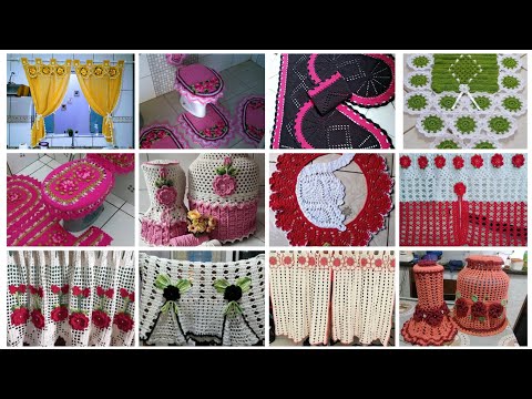 Ideas elegantes y hermosas de patrones de crochet hechos a mano para decoraciones del hogar