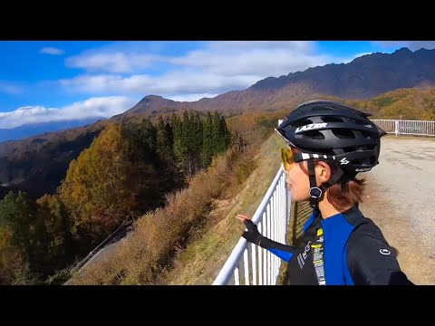 長野発〜戸隠・白馬村絶景紅葉ライド〜95km.2800m↑