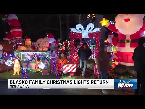 Blasko family spreads Christmas cheer through decade-old tradition