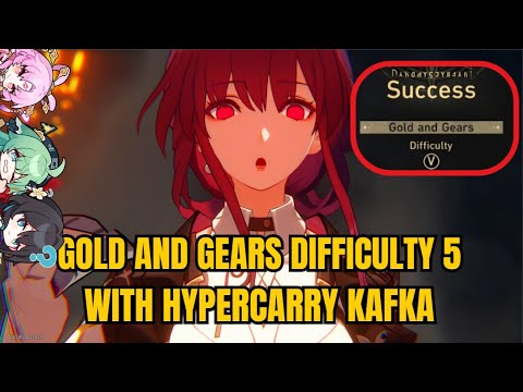 [HSR] 1.6 My First SU Gold & Gears Level V Tortuous Difficulty w/ Hypercarry Kafka Nihility Path