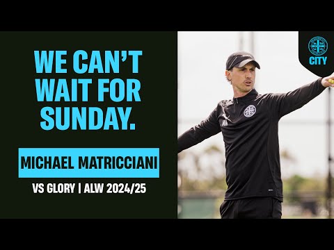 🎤 MANAGER'S PREVIEW | Michael Matricciani | City v Glory | 01/11/24