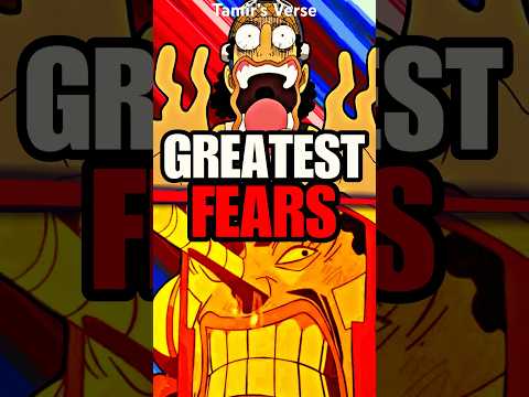 The Straw Hats GREATEST Fears! #anime #onepiece #luffy #shorts