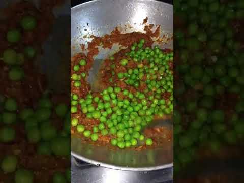 Matar Paneer | Matar paneer Recipe| matar paneer sabji | #shorts