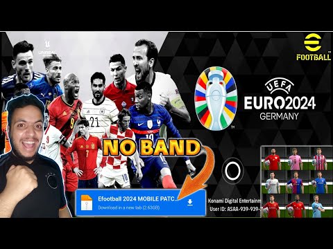 Download eFootball PES 2024 Mobile PATCH UERO APK DATA Download For Android & Ios | V8.6.2 NEW Patch