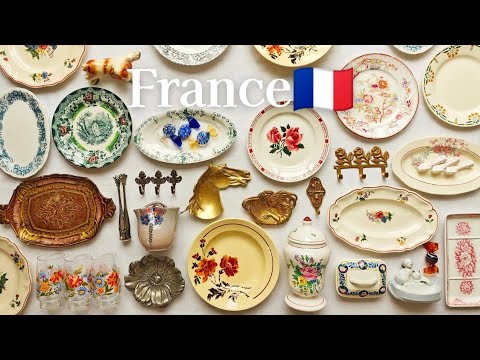 Large flea market in France│3day trip│Shopping Antique & Vintage │Haul│Braderie de Lille 2024