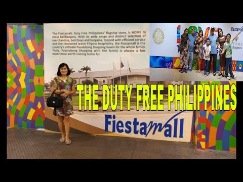 Vlog #1031  The  Duty Free Philippines  Fiesta Mall  Near Ninoy Aquino International Airport T1