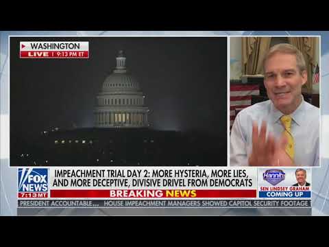 Rep. Jim Jordan Destroyed the Democrats Impeachment Argument In 60 Seconds