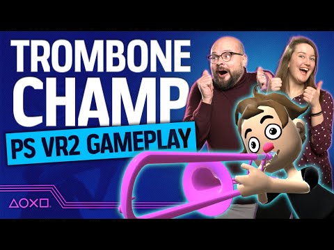 Trombone Champ: Unflattened! PS VR2 Gameplay