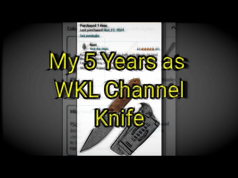 (1653) My 5 Years Youtube Channel Knife 🔆 Kizer Mini Harpoon CPM 3v Steel