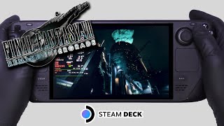 Final Fantasy VII Remake Intergrade | Steam Deck Gameplay | Steam OS