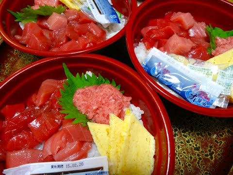 大丸梅田店 ・魚屋さんの寿司(B2) まぐろ丼（864円）