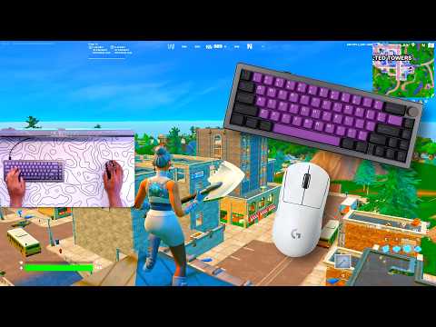 EK68 OG Fortnite Map🤩Keyboard Sounds 240 FPS Smooth 4K⭐