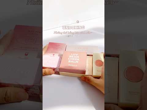 Unboxing những thứ màu hồng xinh xẽo #mahong #blush #lilybyred #judydoll #intoyou #makeup #kbeauty