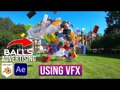 How To Create Physics CGI Ads Using VFX in Blender | Blender VFX Tutorial