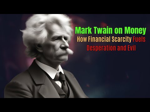 Mark Twain on Money How Financial Scarcity Fuels Desperation and Evil