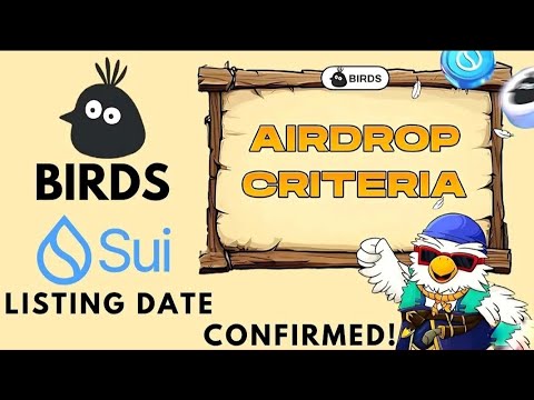 Birds Airdrop by Sui: Airdrop Criteria & Listing DateAnnounced | Join Now! #suiblockchain #malayalam