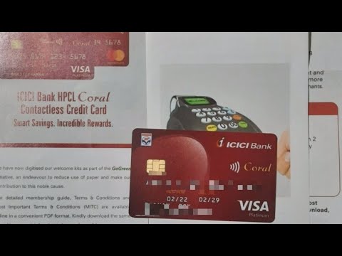 ICICI HPCL CREDIT CARD Unboxing|