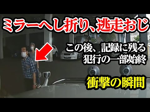 おじさんに、ミラーをへし折られた結果【閲覧注意】交通事故・危険運転 衝撃の瞬間【213】