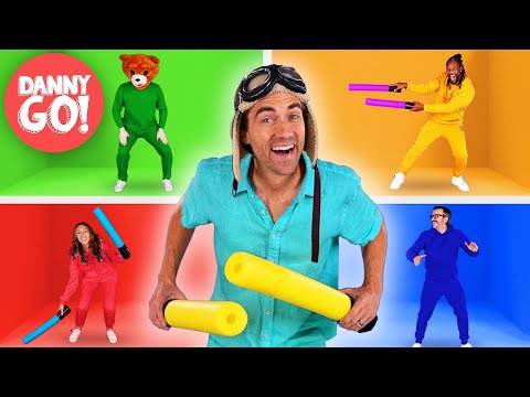 Color Beat Drum-Along Dance! 🥁🌈 Patterns Memory Game | Danny Go! Songs for Kids