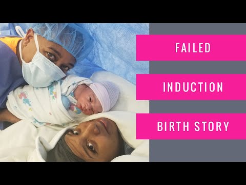 Our Unplanned C-Section Birth Story | Failed Labor Induction