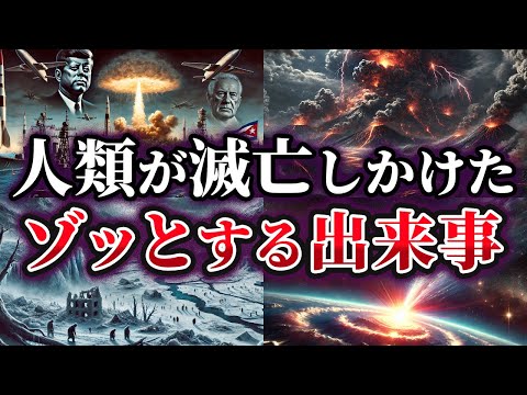 【ゆっくり解説】人類が滅亡しかけたゾッとする出来事6選