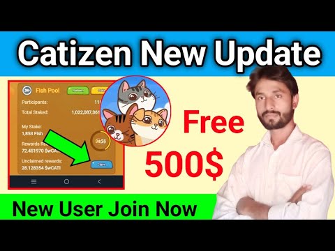 Catizen New Update Free Mining Airdrop 100% Verified || New user join now catizen airdrop 2024