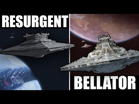 BELLATOR vs. RESURGENT Star Destroyer | Star Wars Starship Versus