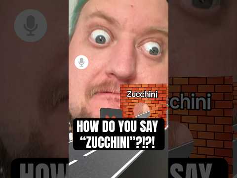 HOW DO YOU SAY “ZUCCHINI”? #djhuntsofficial #comedyshorts #comedy #comedyvideos #tiktokfilter #wtf