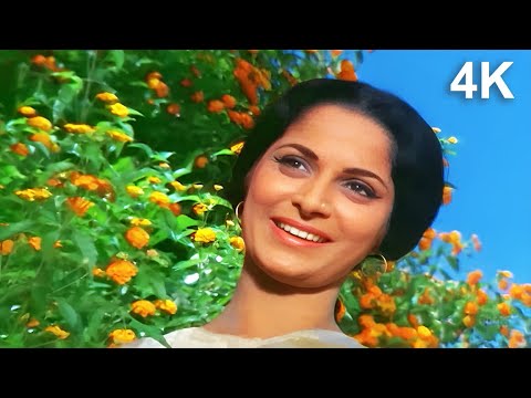 Lata Mangeshkar Superhit Song | Kal Ke Sapne Aaj Bhi Aana 4K Video | Aadmi Movie Song | Naushad