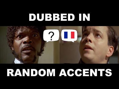 Pulp Fiction but it's Dubbed in Random Accents