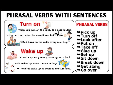 Speak English With Kids | Phrasal Verbs | Improve Vocabulary | Spoken English for kids