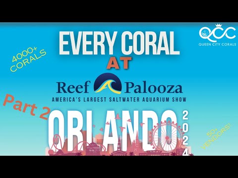 Every Coral At Reef-A-Palooza Orlando 2024 Part 2